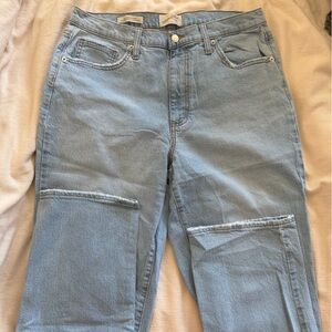 Universal Thread Women's Light Blue Straight Leg Jeans